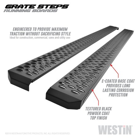WESTIN Grate Steps Running Boards 27-74745